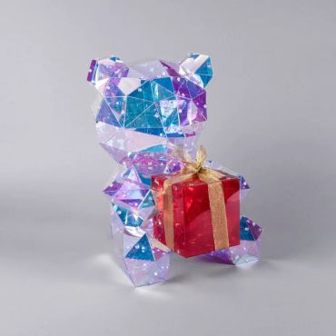 Konstsmide Diamond Teddy - tafellamp - 30 x 37 x 40 cm - multicolor