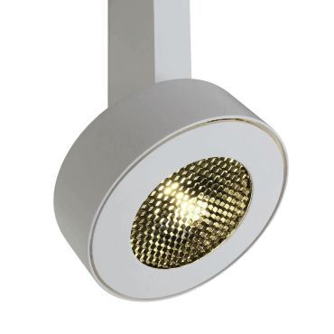 ONE Light Honeycomb - rail spot - 3-fase railsysteem - Ø 14 x 24 cm - 30W LED incl. - wit