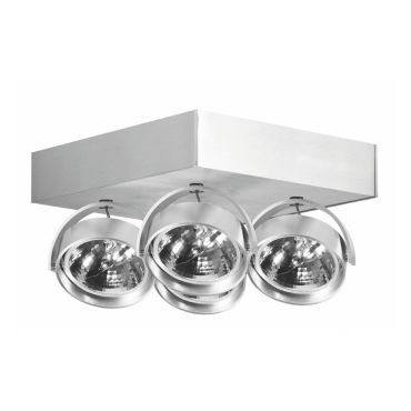 Artdelight Dutchess - opbouwspot 4L - 25 x 25 x 18 cm - aluminium
