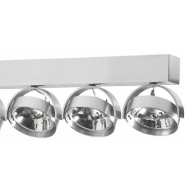 Artdelight Dutchess - opbouwspot 4L - 55 x 6 x 18,9 cm - aluminium