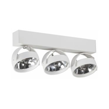 Artdelight Dutchess - opbouwspot 3L - 40 x 6 x 18,9 cm - wit
