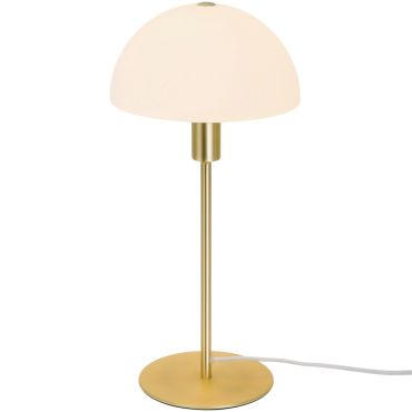Nordlux Ellen 20 - tafellamp - Ø 20 x 40 cm - messing en opaal