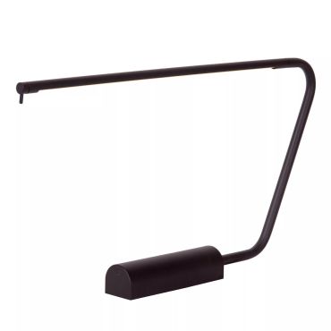 Lucide Madison - bureaulamp - 62,5 x 5,5 x 33 cm - 6,5W dimbare LED incl. - zwart