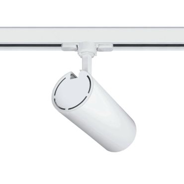 ONE Light COB Cylinder - rail spot met COB LED - 3-fase railsysteem - Ø 9 x 20 cm - 30W LED incl. - wit - witte lichtkleur