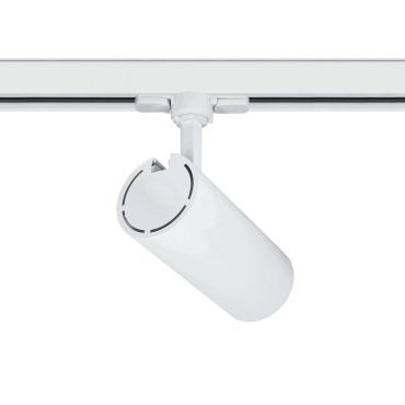 ONE Light COB Cylinder - rail spot met COB LED - 3-fase railsysteem - Ø 7,5 x 18 cm - 20W LED incl. - wit - witte lichtkleur