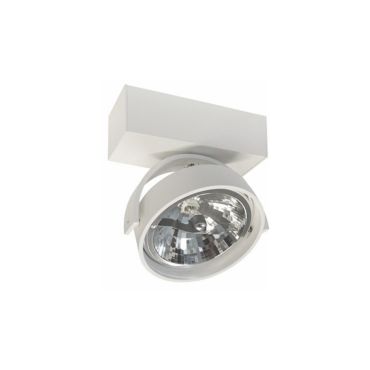 Artdelight Dutchess - opbouwspot 1L - 16 x 6 x 18,9 cm - wit