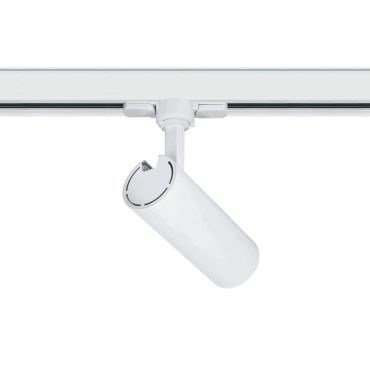 ONE Light COB Cylinder - rail spot met COB LED - 3-fase railsysteem - Ø 5,5 x 14,7 cm - 10W LED incl. - wit - witte lichtkleur