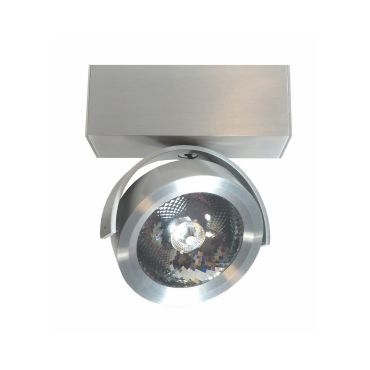 Artdelight Dutchess LED - opbouwspot 1L - 16 x 6 x 19 cm - 13W dimbare LED incl. - aluminium