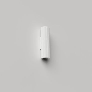 Artdelight Brest - wandlamp -  Ø 7 x 25 cm - wit