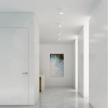 SHOWROOMMODEL - Maxlight Etna - opbouwspot - 10 x 10 x 11 cm - 10W LED incl.  - wit