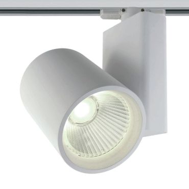 ONE Light COB Track Spot - rail spot met COB LED - 3-fase railsysteem - Ø 10 x 14 cm - 42W LED incl. - wit - witte lichtkleur