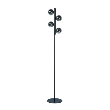 SHOWROOMMODEL - Lucide Tycho - staanlamp - 154 cm - zwart