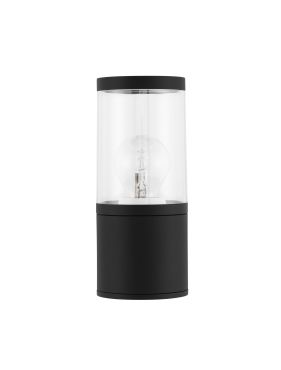 Nova Luce Cetera - buiten wandverlichting - Ø 9 x 21 x 14,1 cm - IP54 - donker antraciet