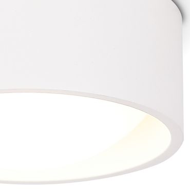 Maxlight Kodak - plafondverlichting - Ø 10 x 5 cm - 8W LED incl. - wit