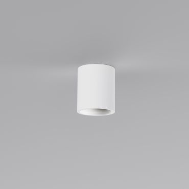 Artdelight Toulouse - plafondlamp - Ø 11 x 13 cm - wit glad