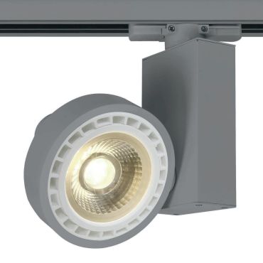 ONE Light GU10 R111 - rail spot - 3-fase railsysteem - 16,2 x 18,2 cm - grijs