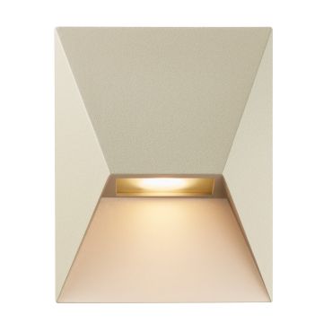 Nordlux Pontio - buiten wandverlichting - 15 x 9 x 19 cm - IP54 - beige