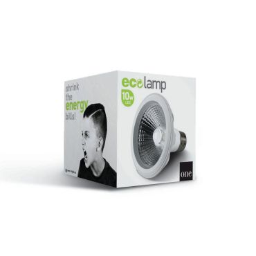 ONE Light PAR30 COB LED - Ø 9,4 x 8,6 cm - E27 - 10W niet dimbaar - 3000K