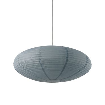 Nordlux Villo - papieren lampenkap zonder pendel - Ø 60 x 24 cm - blauw