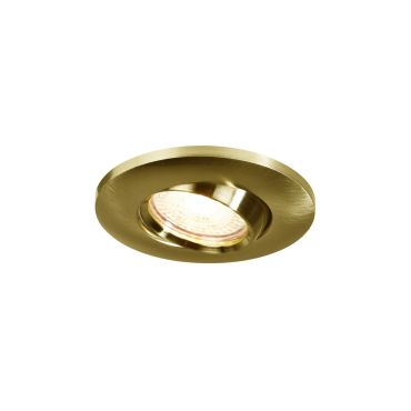 Nordlux Umberto - inbouwspot - Ø 96 mm - Ø 76 mm inbouwmaat - IP44 - goud