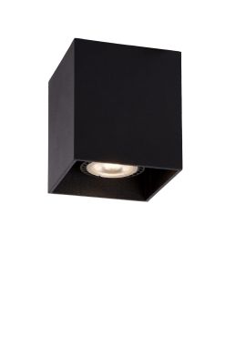 Lucide Bodi Square - opbouwspot - 8,2 x 8,2 x 9,5 cm - zwart