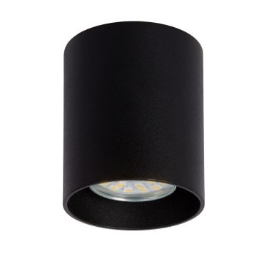Lucide Bodi round - opbouwspot - Ø 8 x 9,5 cm - zwart