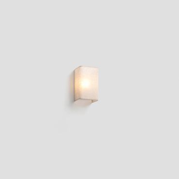 Faro Otton - wandlamp - 10,5 x 12,5 x 20 cm - lichte jute