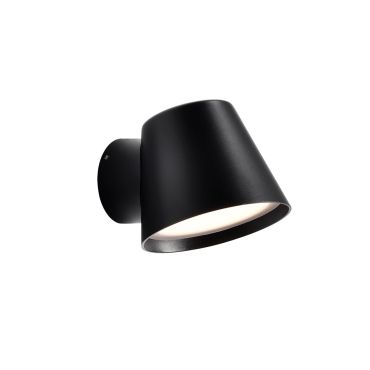 VK Lighting Kupo - buiten wandverlichting - Ø 11,5 x 11,4 cm - IP65 - zandzwart