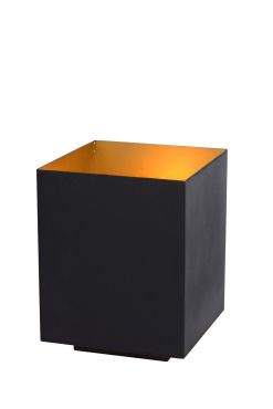 Lucide Suzy - tafellamp vierkant  - Ø 12 x 16 cm - zwart