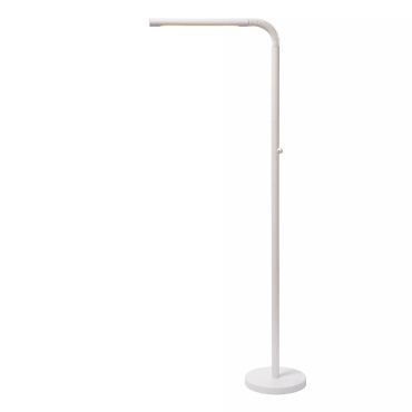 Lucide Gilly - oplaadbare staanlamp - 49 x 20 x 135 cm - 3W LED dimbaar incl. - wit