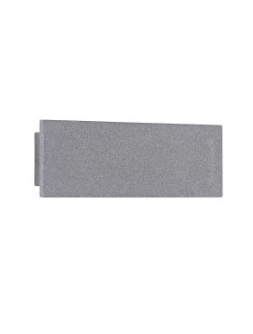 Nova Luce Luna - buiten wandverlichting - 30 x 10 x 4,5 cm - 10W LED incl. - IP65 - zwart