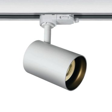 ONE Light Dark Light GU10 Track Spots - rail spot - 3-fase railsysteem - Ø 6,8 x 10 cm - wit
