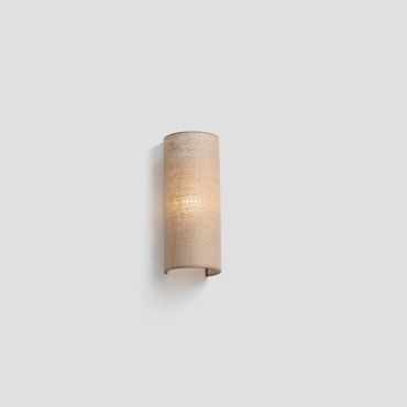 Faro Otton long &amp; round - wandlamp - 12,5 x 14,8 x 37 cm - jute
