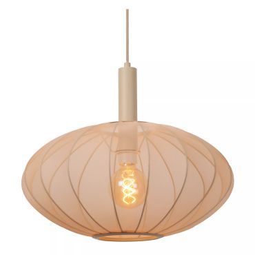 Lucide Corina - hanglamp - Ø 50 x 170 cm - beige