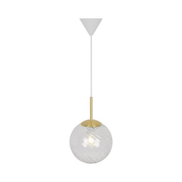 Nordlux Chisell 25 - hanglamp - Ø 25 x 247 cm - messing