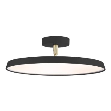 Design for the People Kaito 2 Pro 40 - plafondverlichting - Ø 38,5 x 11,8 cm - 24W dimbare LED incl. - zwart