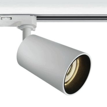 ONE Light Cone GU10 Track Spots - rail spot - 3-fase railsysteem - Ø 6,7 x 10 cm - wit