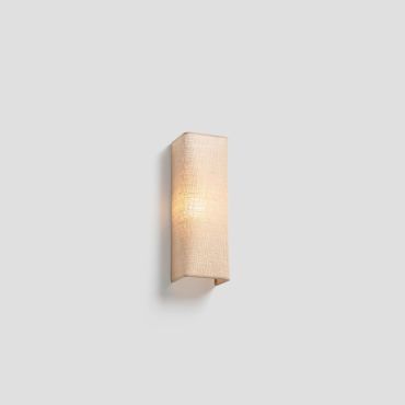 Faro Otton long - wandlamp - 10,5 x 12,5 x 37 cm - jute