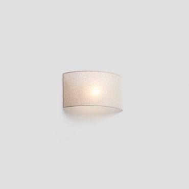 Faro Otton curve - wandlamp - 11,5 x 20 x 37,5 cm - lichte jute