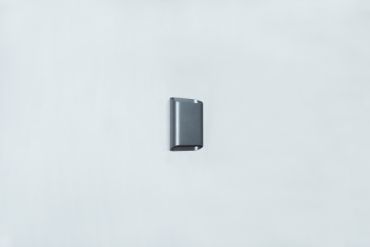 Artdelight Diaz Small - wandverlichting - 4 x 10 x 15 cm - 2 x 3W LED incl. - IP54 - geborsteld metaal