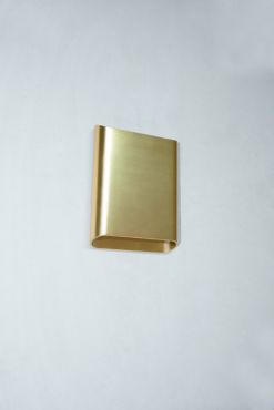 Artdelight Diaz Large - wandverlichting - 4 x 14,5 x 20 cm - 2 x 6W LED incl. - IP65 - warm goud