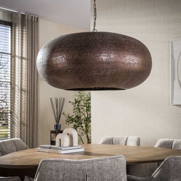 Vico Cielo - hanglamp - Ø90cm - antiek koper