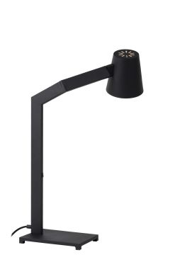 Lucide Mizuko - bureaulamp - 13 x 22 x 67 cm - zwart