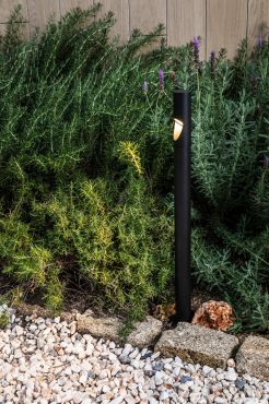Faro Bezel - tuinpaal - Ø 4 x 60 cm - 8W LED incl. - IP65 - zwart