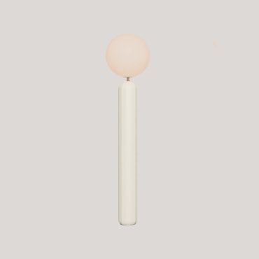 New Garden Monica 150 - oplaadbare vloerlamp op batterijen met afstandsbediening - Ø 35 x 153 cm - 7W LED incl. - IP54 - beige crèmekleurig - 3000K-6500K