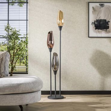 Vico Cocoon - vloerlamp - Ø 35 x 167 cm - multicolor