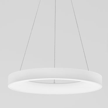 Nova Luce Rando Smart - hanglamp - Ø 60 x 120 cm - 50W dimbare LED incl. - Tuya - zandwit