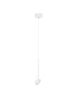 Nova Luce Ola - hanglamp - Ø 8 x 145 cm - 4W LED incl. - zandwit