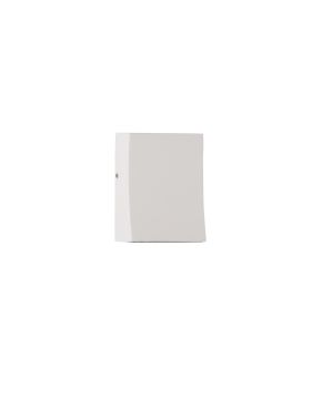 Nova Luce Boxy - buiten wandverlichting - 6,5 x 9 x 3,8 cm -  3W LED incl. - IP65 - zandwit