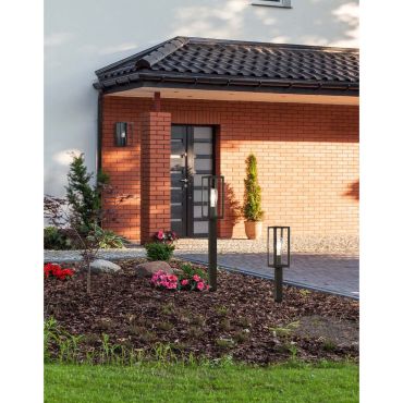 Searchlight Box - tuinpaal - 10 x 10 x 90 cm - IP44 - zwart